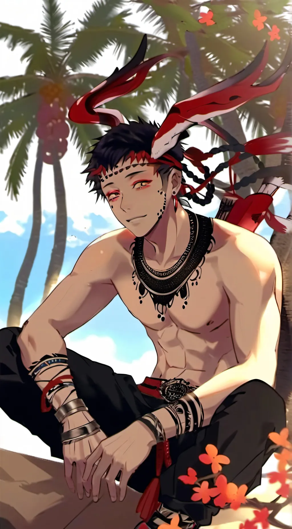 ai character: °Ota° background