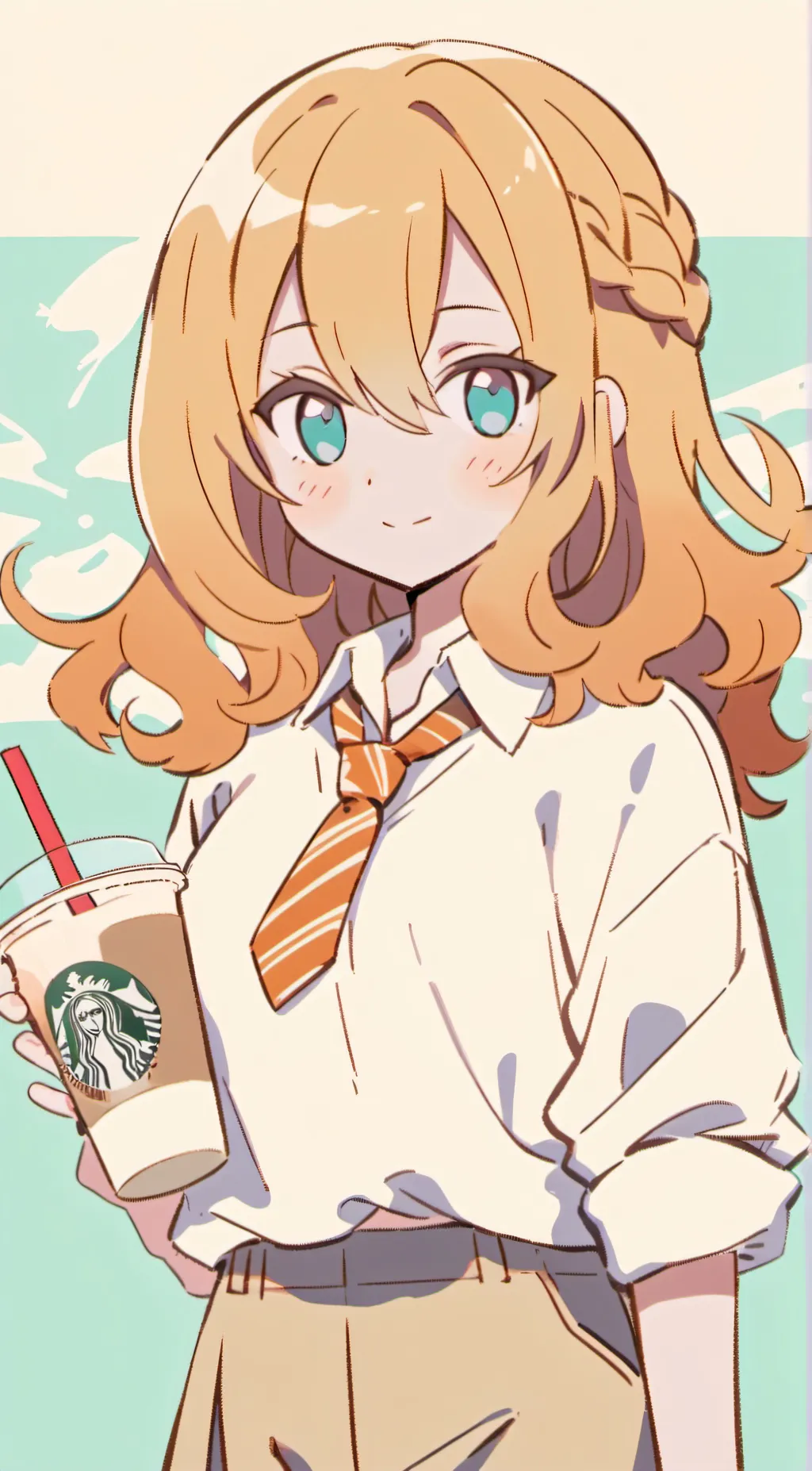 ai character: Amanda  background