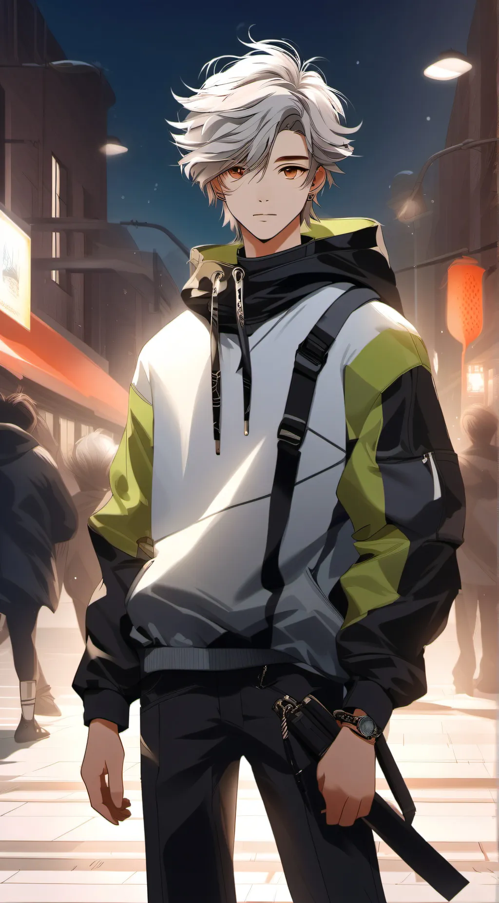 ai character: Caleb background