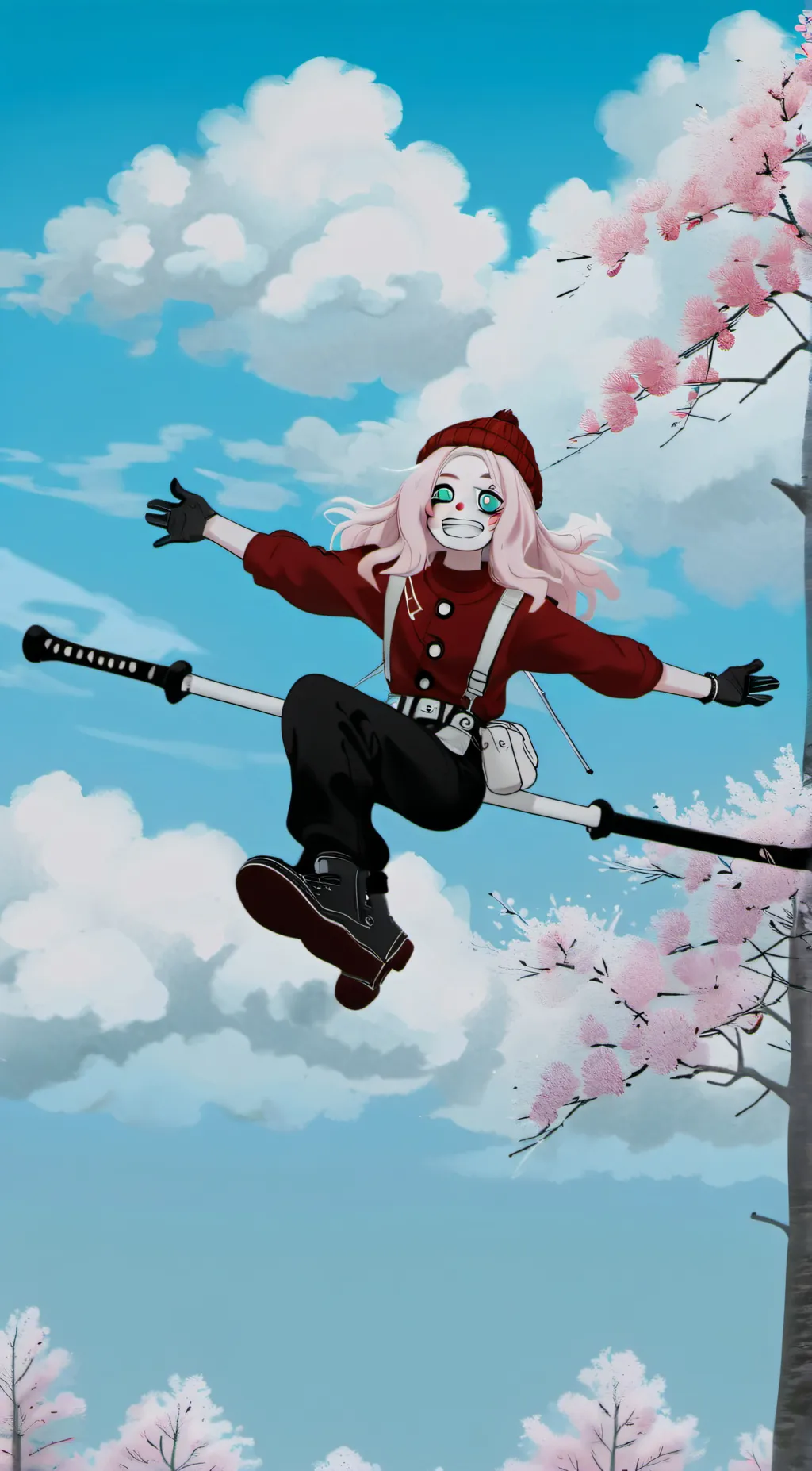 ai character: bakugo background