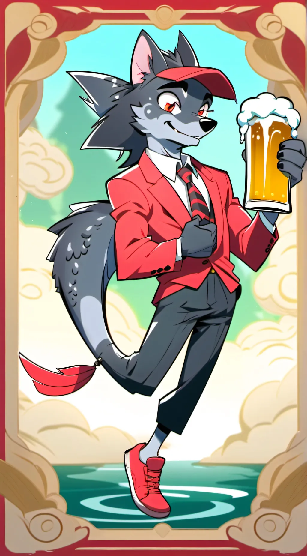 ai character: husker background