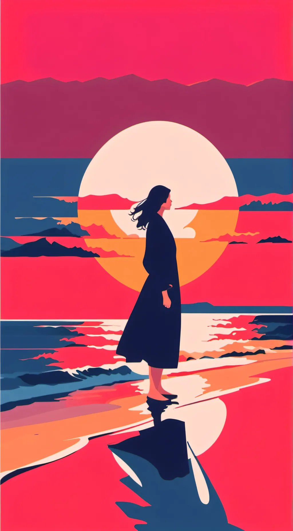 ai character: Serena background