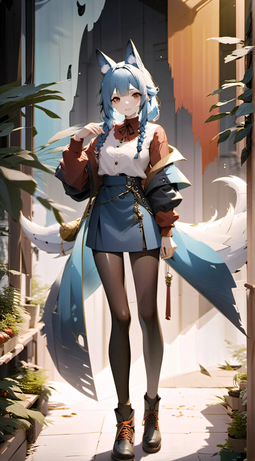 ai character: Kylie  :]  background