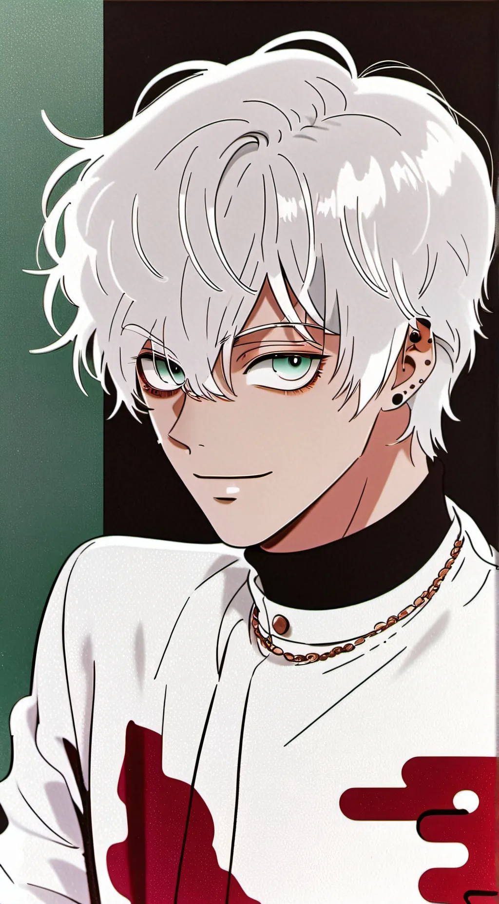 ai character: Damien  background