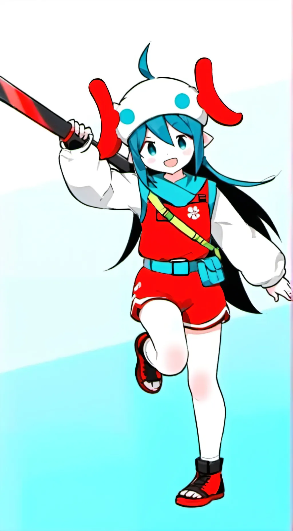 ai character: miku (child) background