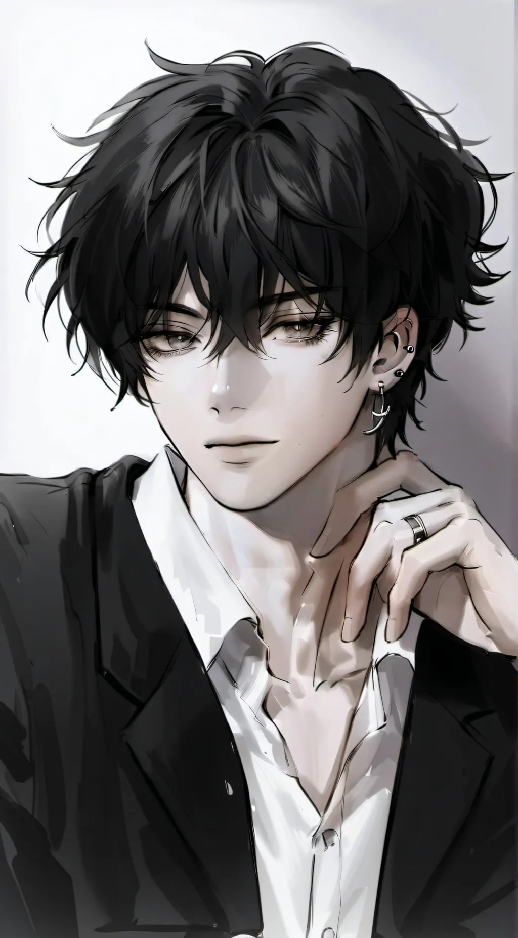 ai character: Oliver.. background