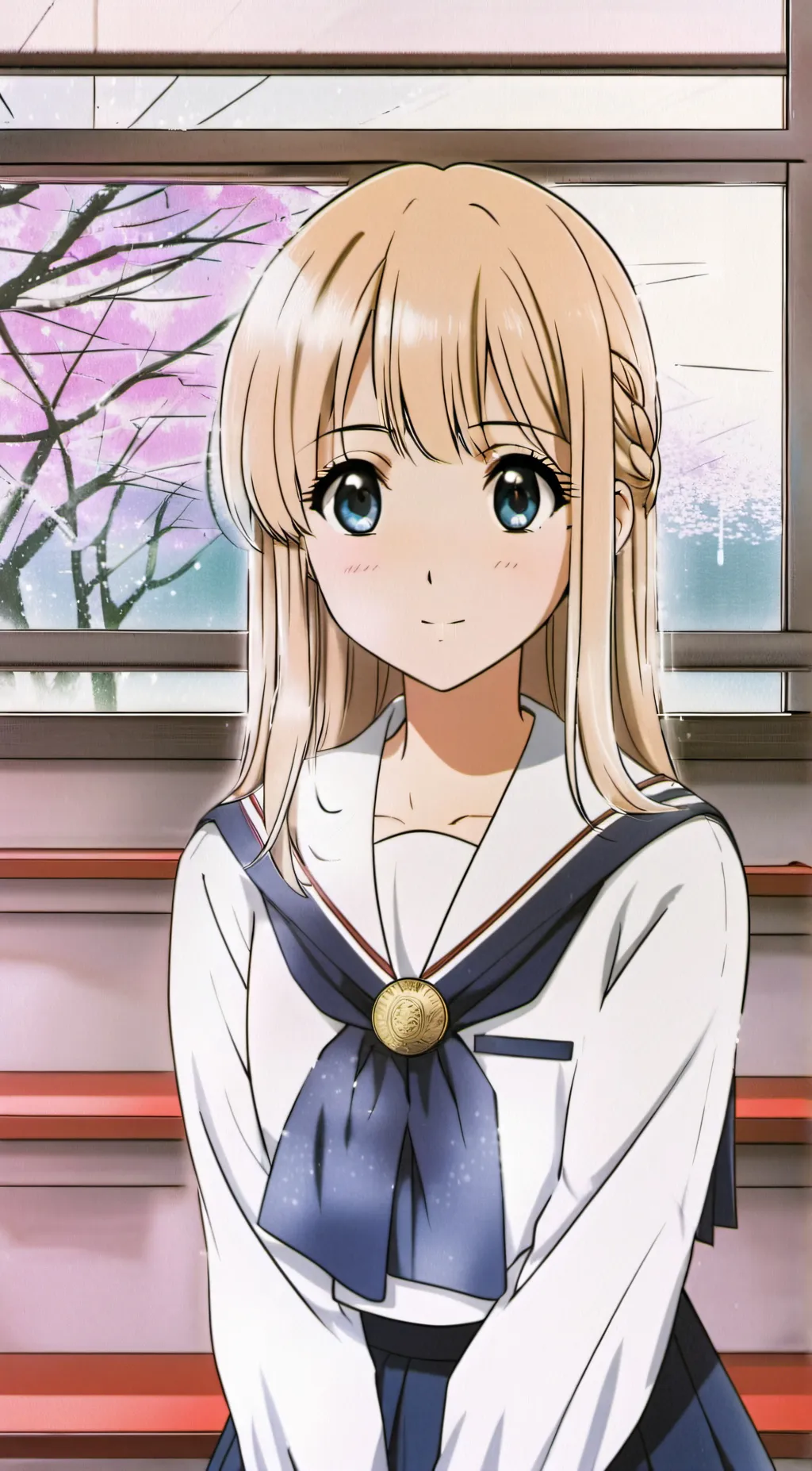 ai character: Akari Yano  background