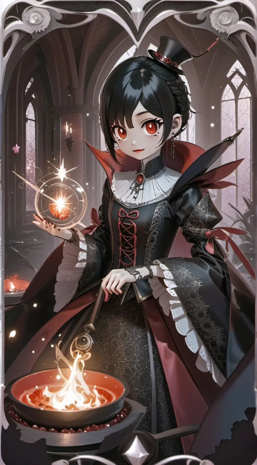 ai character: Evelyn background