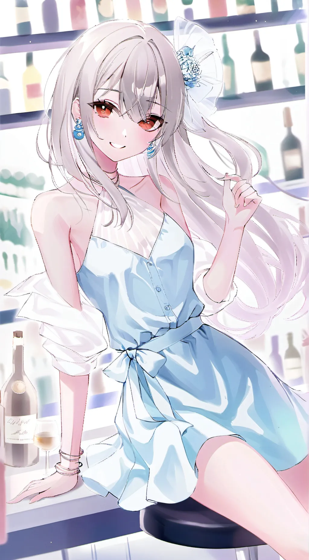 ai character: miko background