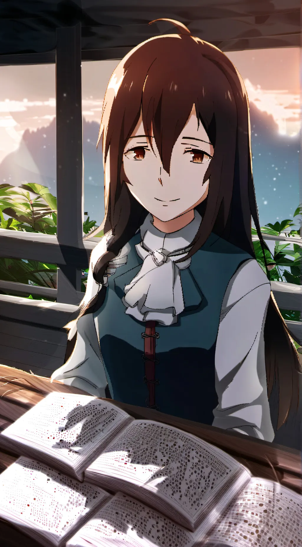 ai character: Sakura yamaucuchi background