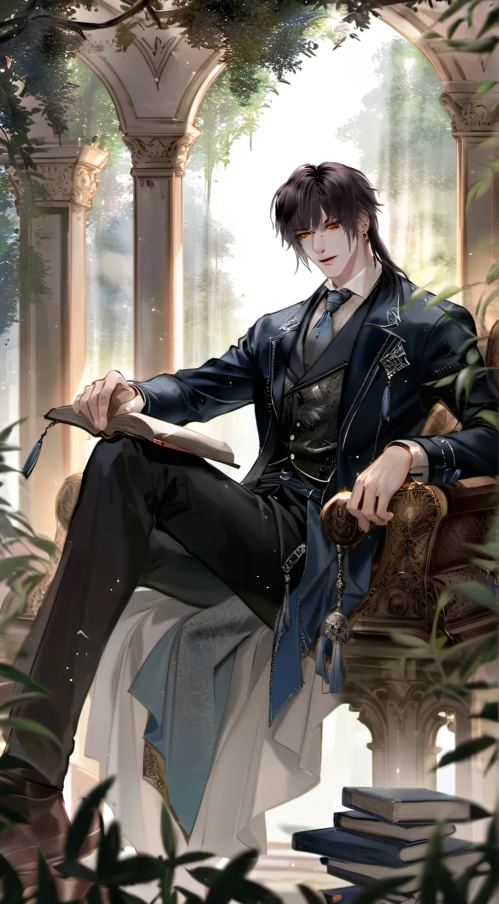 ai character: Simon background