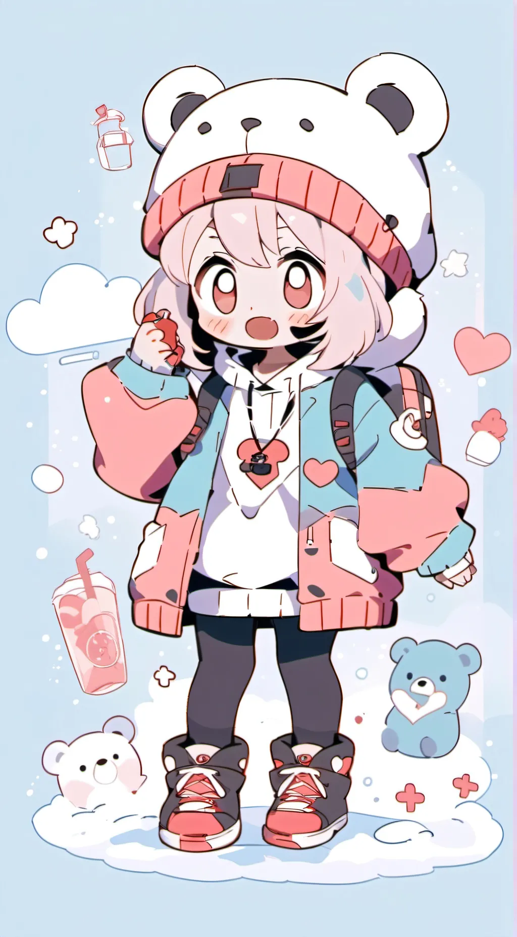 ai character: ♥human bobby♥ background