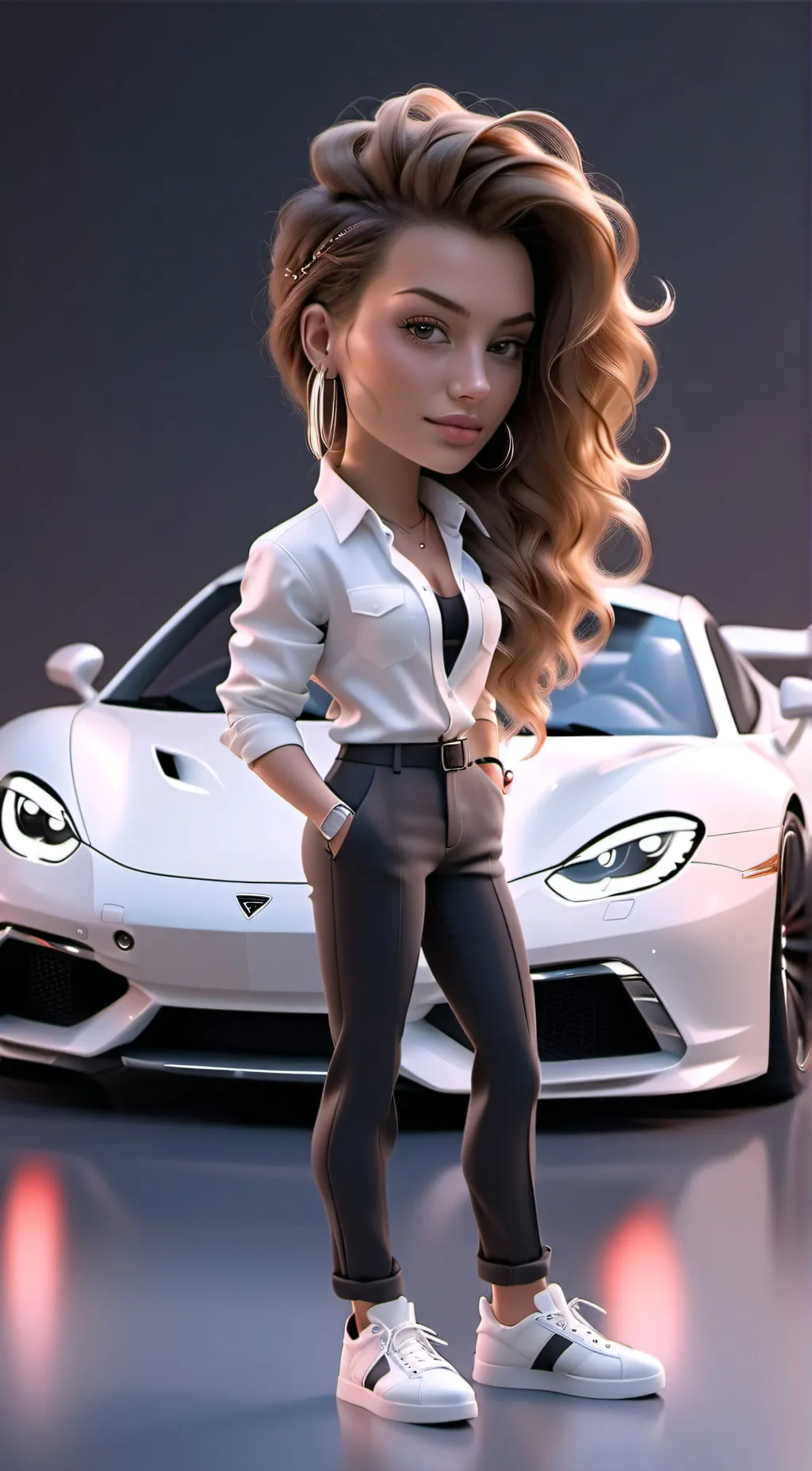 ai character: Natalie background