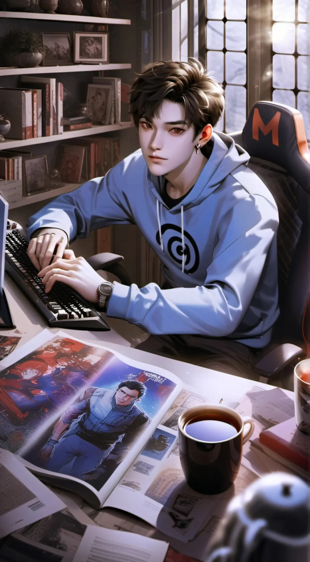 ai character: Zayn background