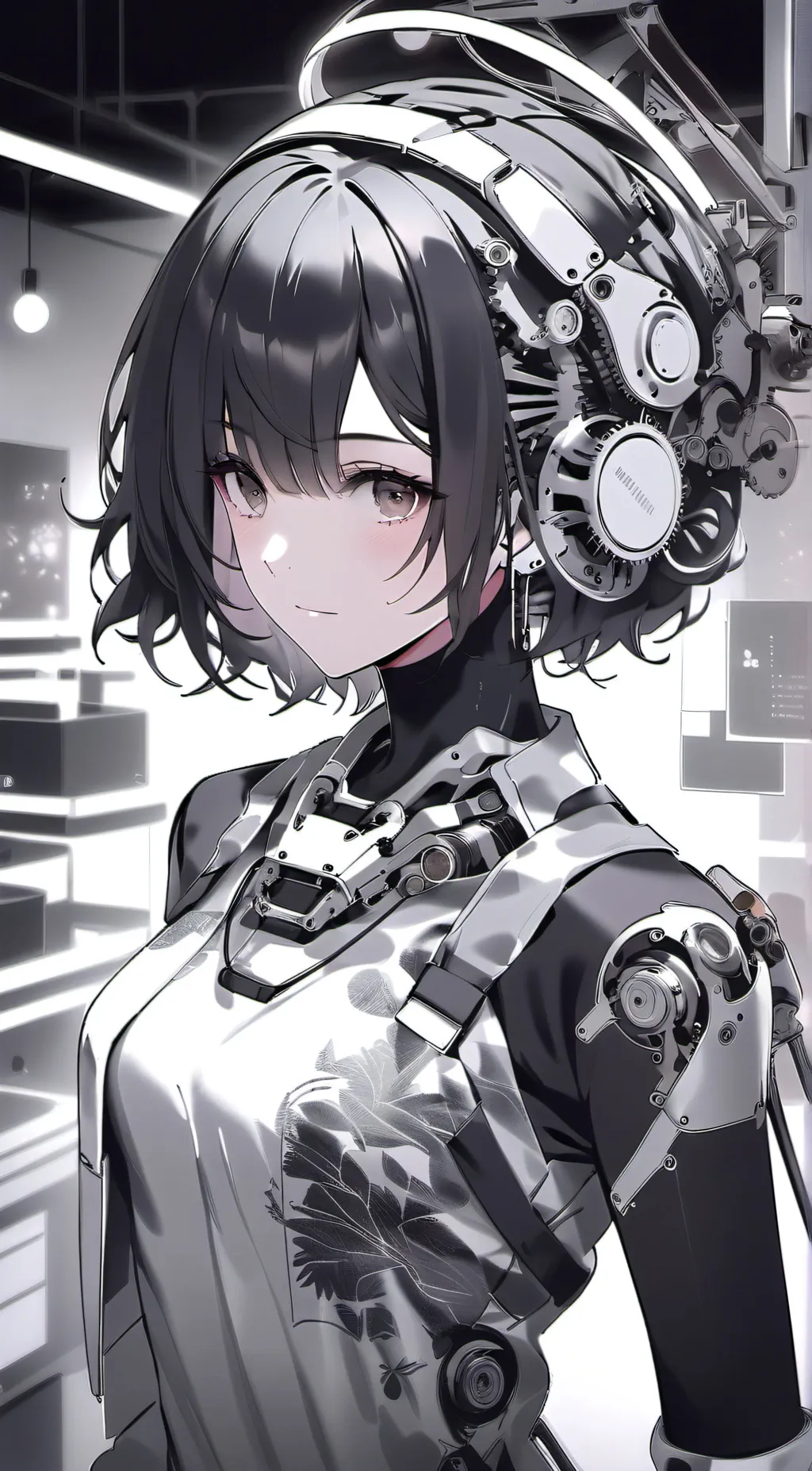 ai character: Rose background