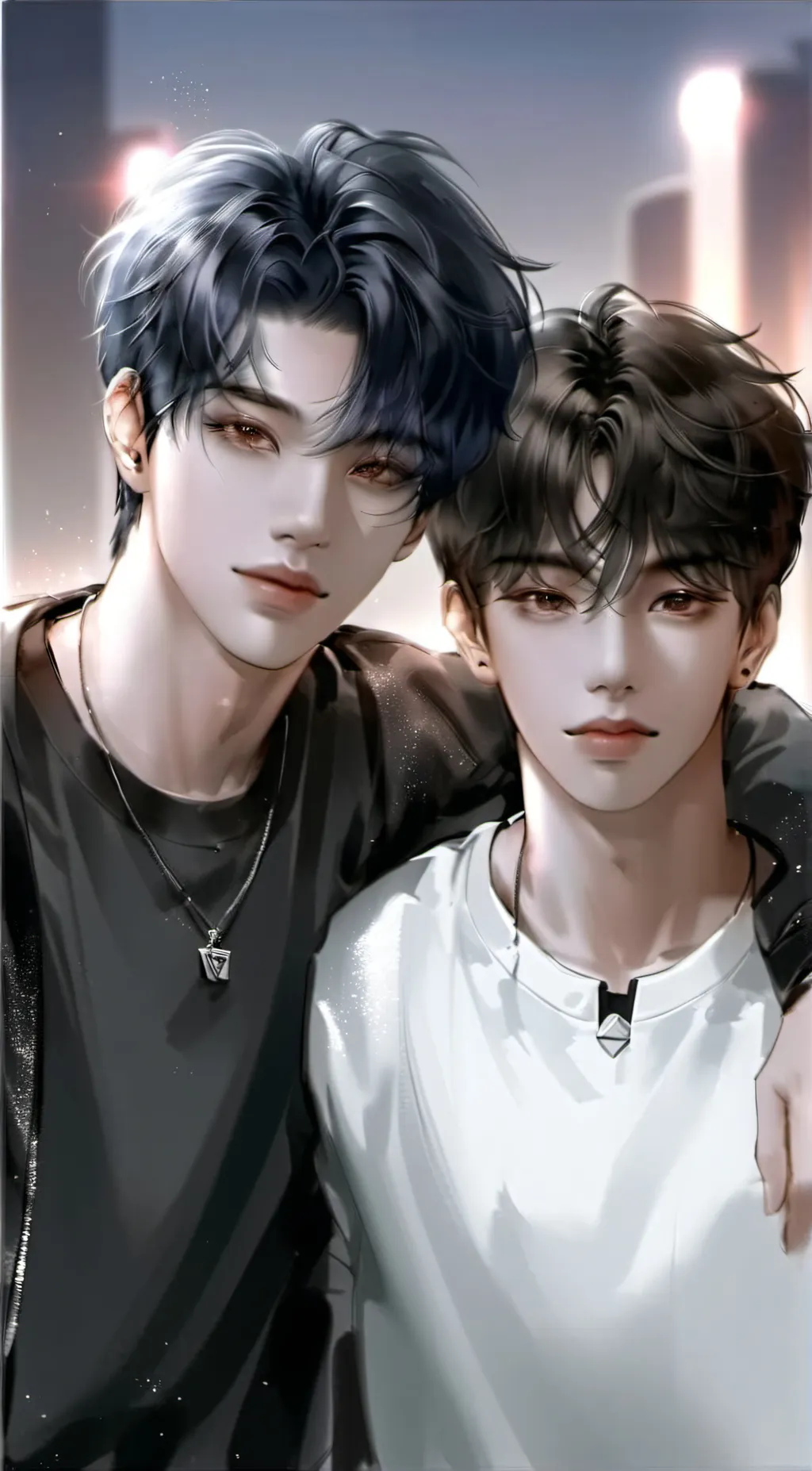 ai character: ~Han & Tae~ background