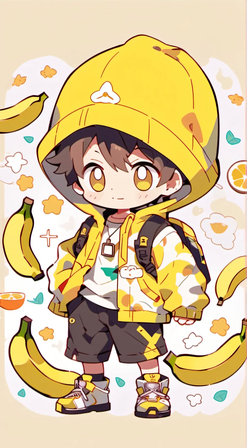 ai character: Leo background