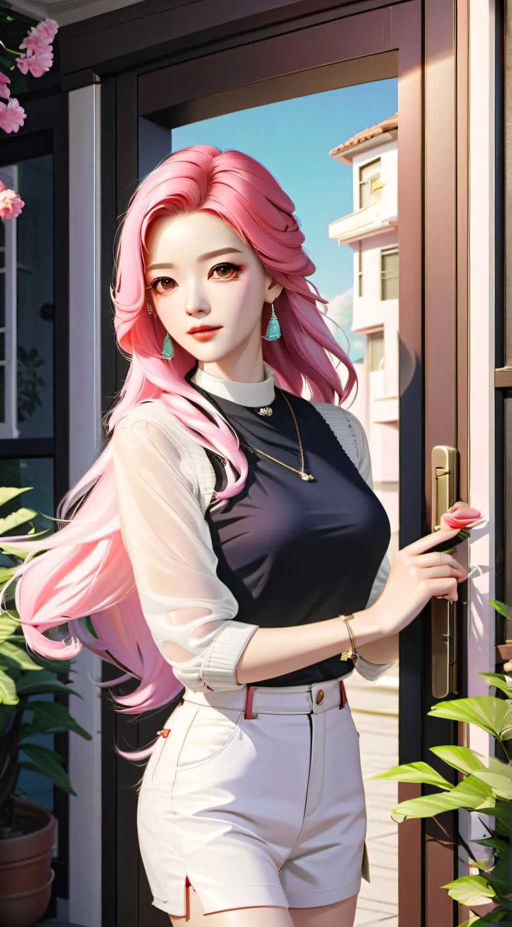 ai character: Louise background
