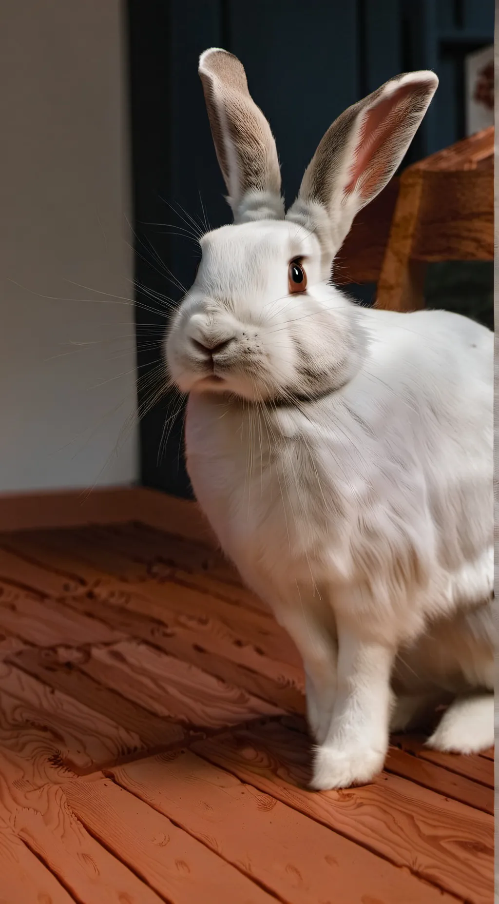 ai character: Snow ball background