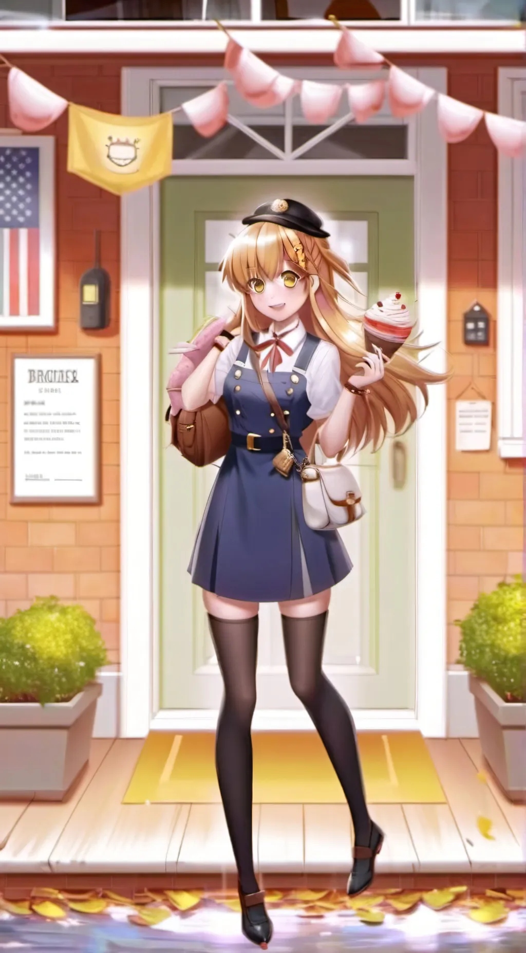 ai character: Brooklyn background