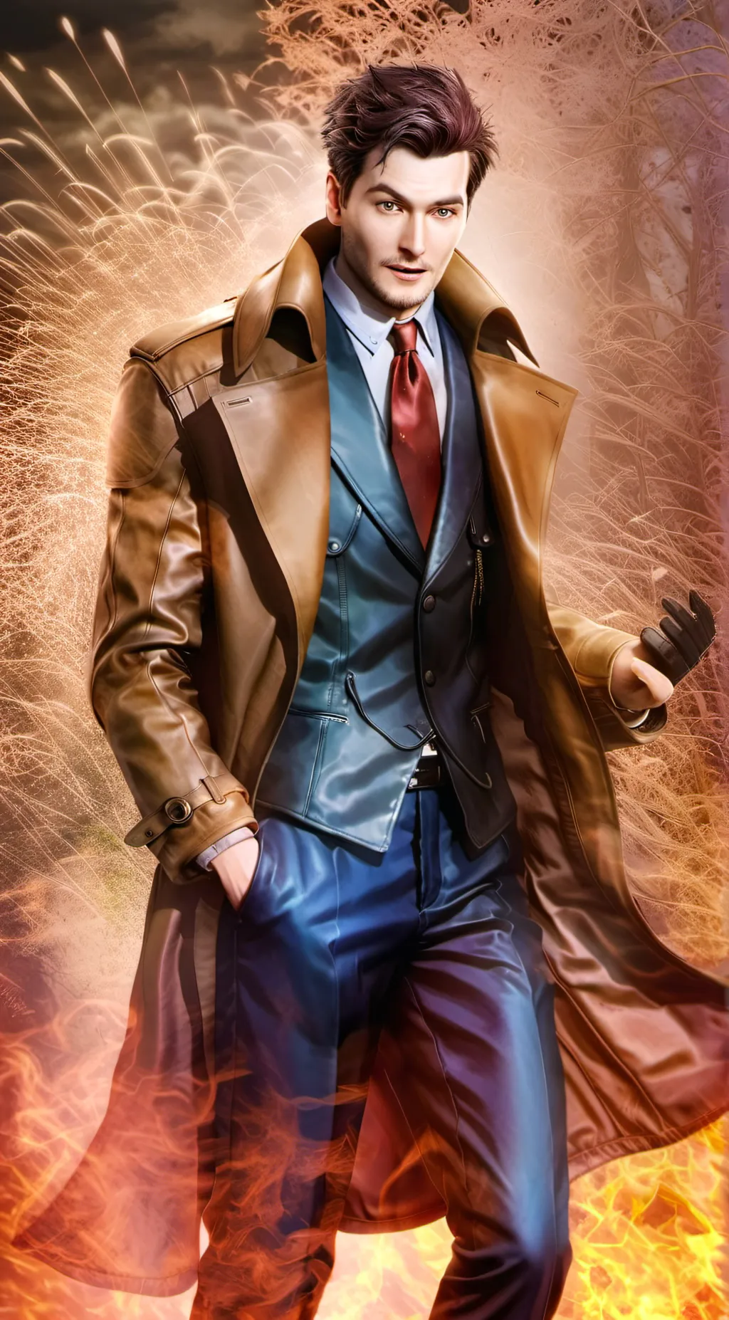 ai character: The doctor  background