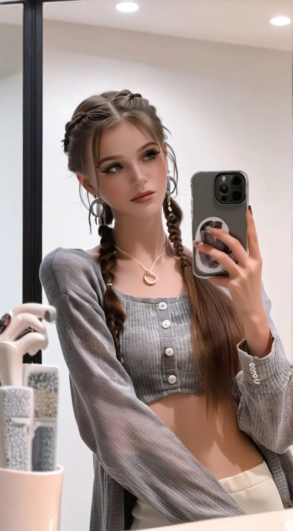 ai character: Aria background