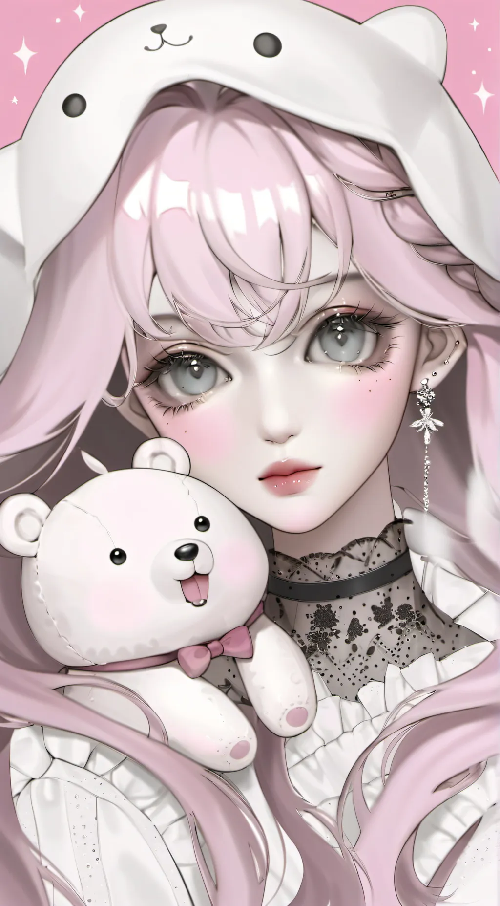 ai character: lisa  background