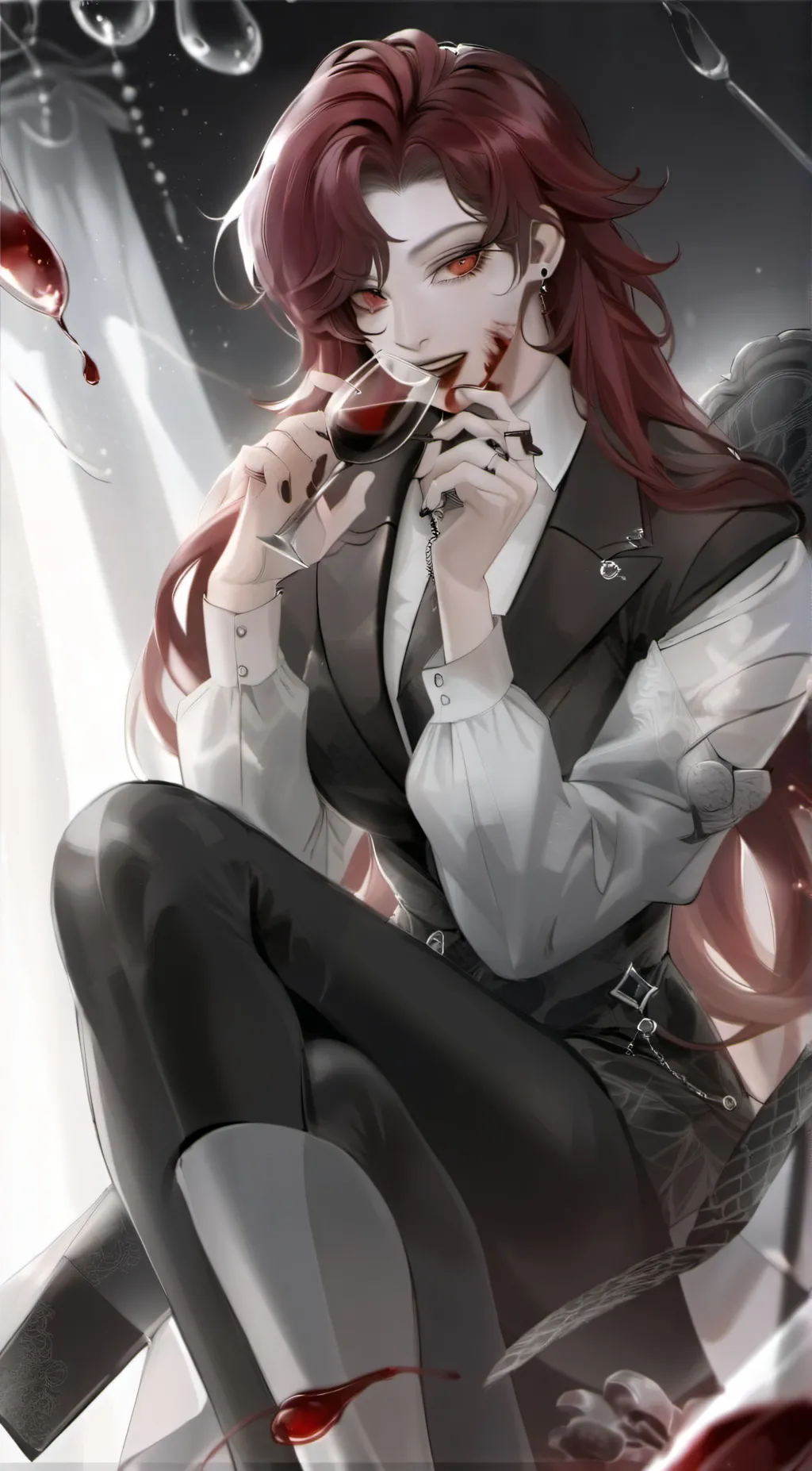 ai character: 🗡Andrea Lewiston🍷 background