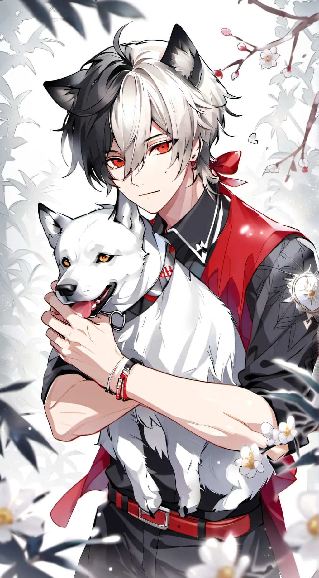 ai character: Smokee background