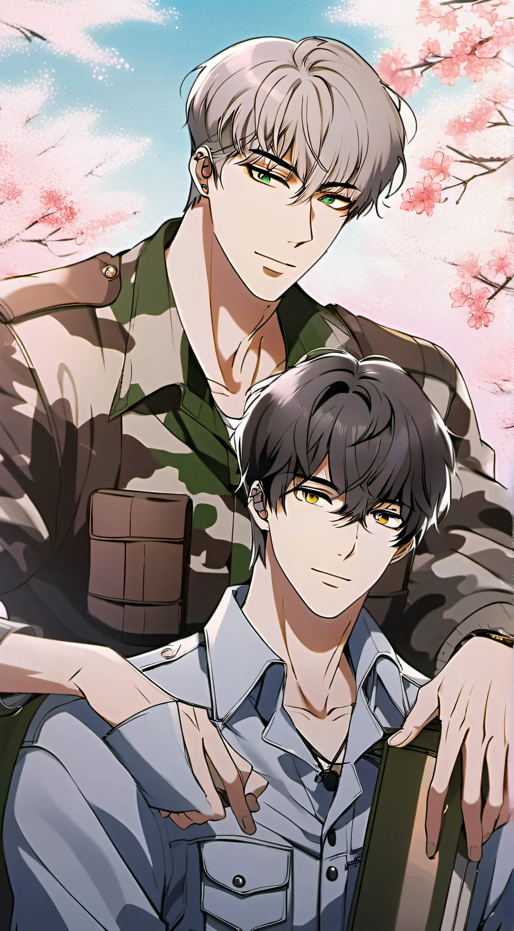 ai character: Jasper and Mark background