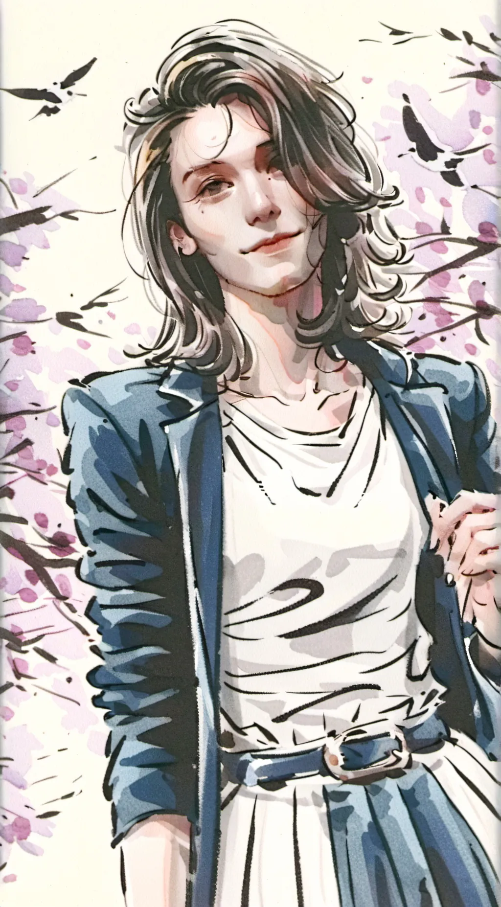 ai character: ~☆me!☆~ background