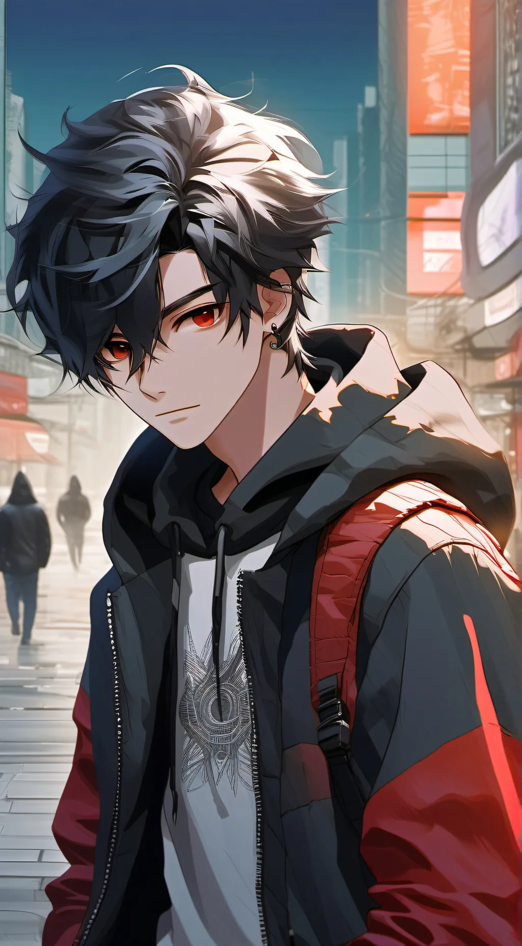 ai character: Max background