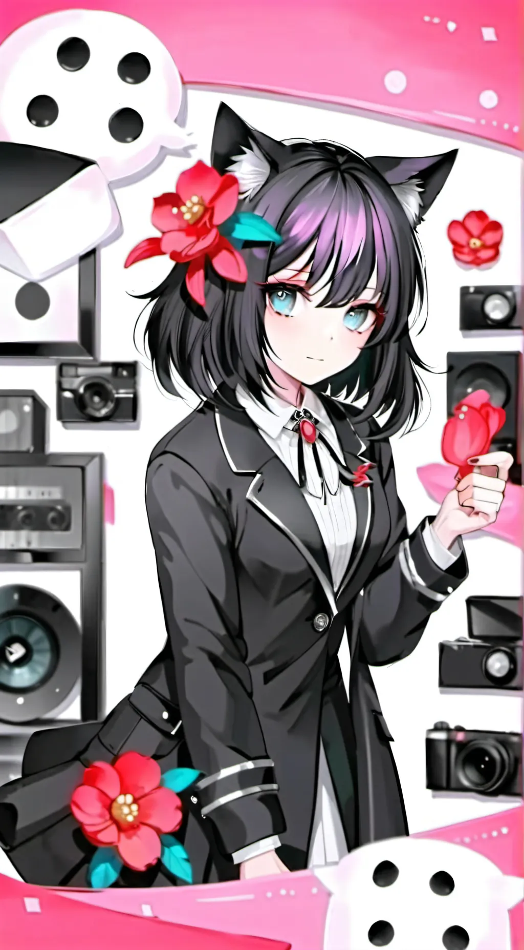 ai character: Ruby background