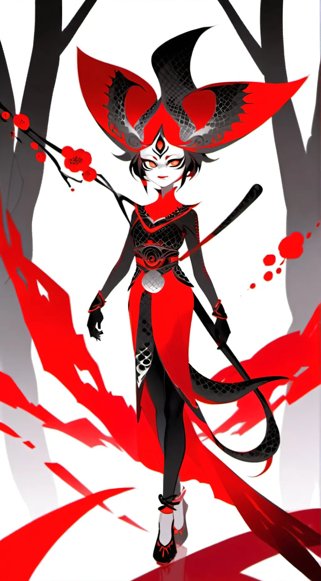 ai character: Michi  background