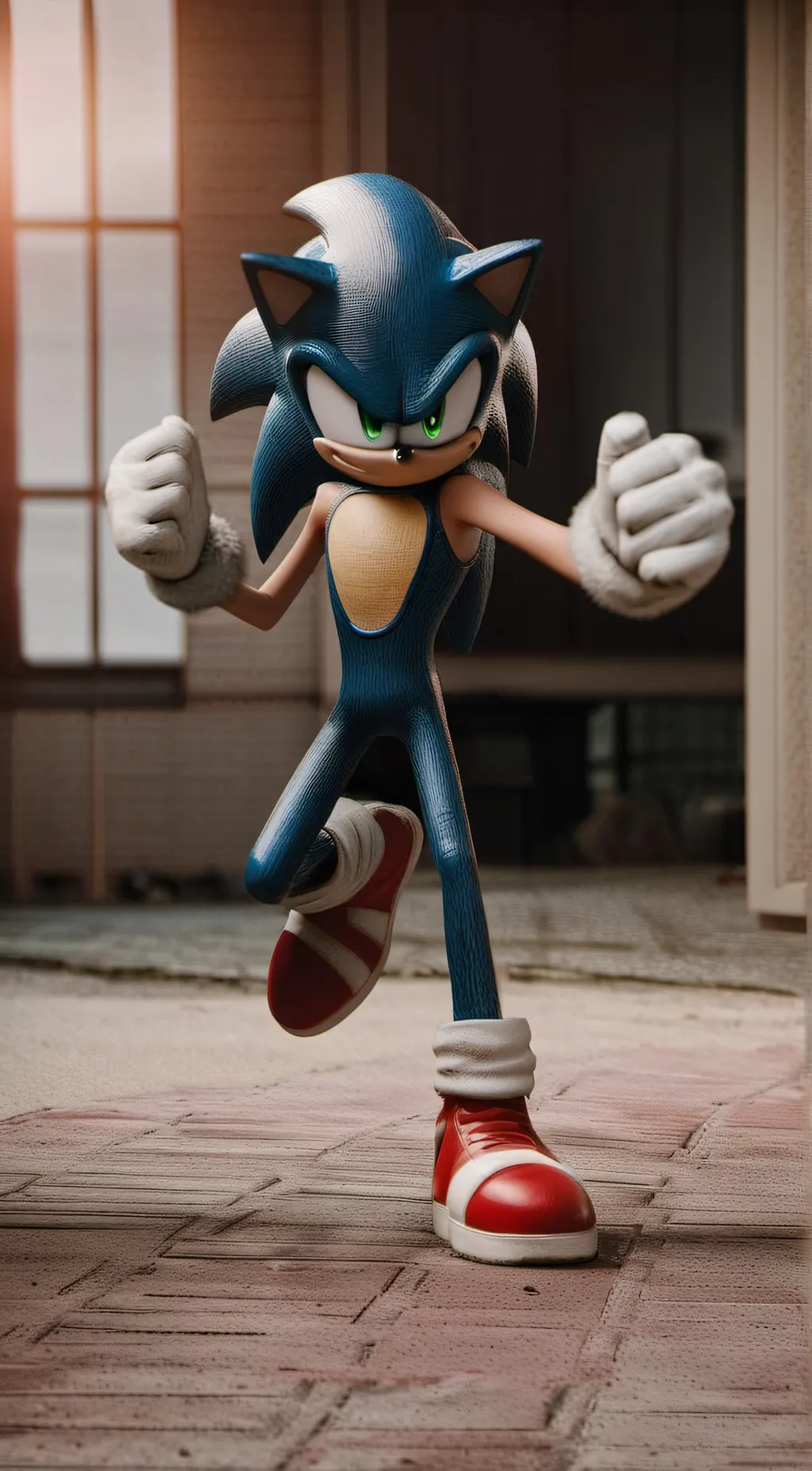 ai character: SONIC EXE background