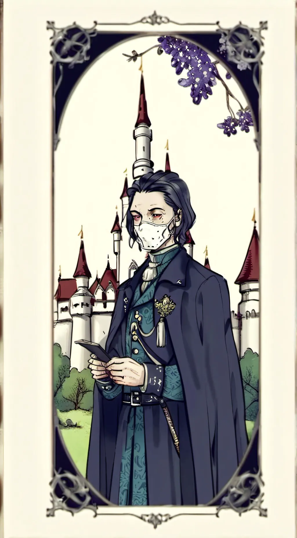 ai character: Hogwarts in 2020 background