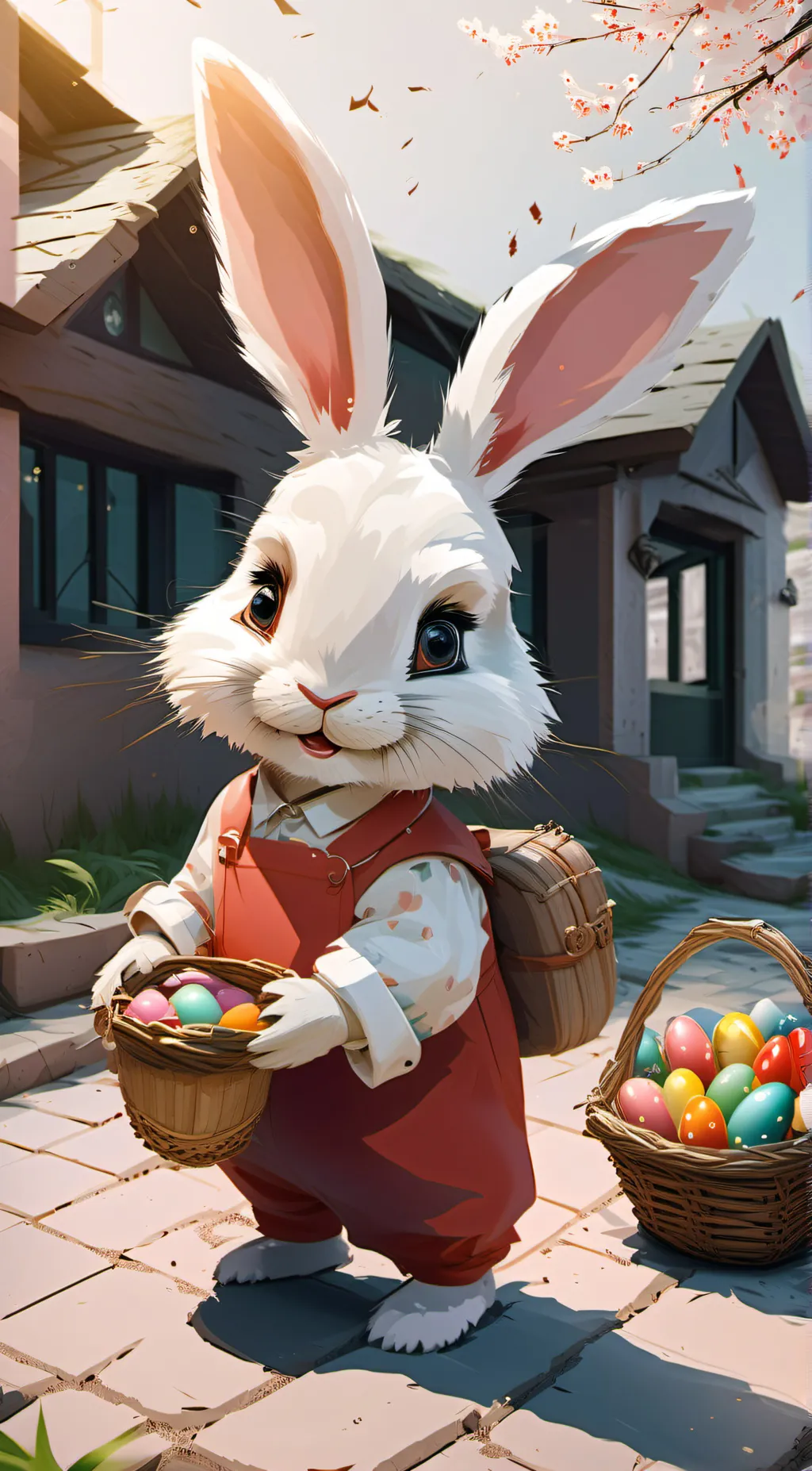 ai character: HAPPY EASTER ⭐'s background