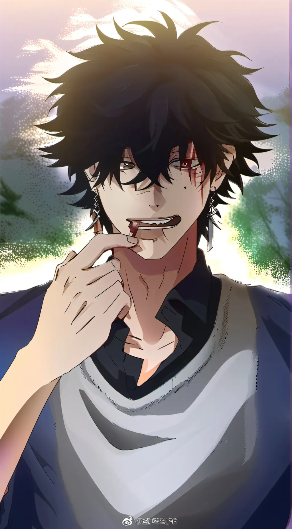 ai character: ☠️Lucifer☠️ background