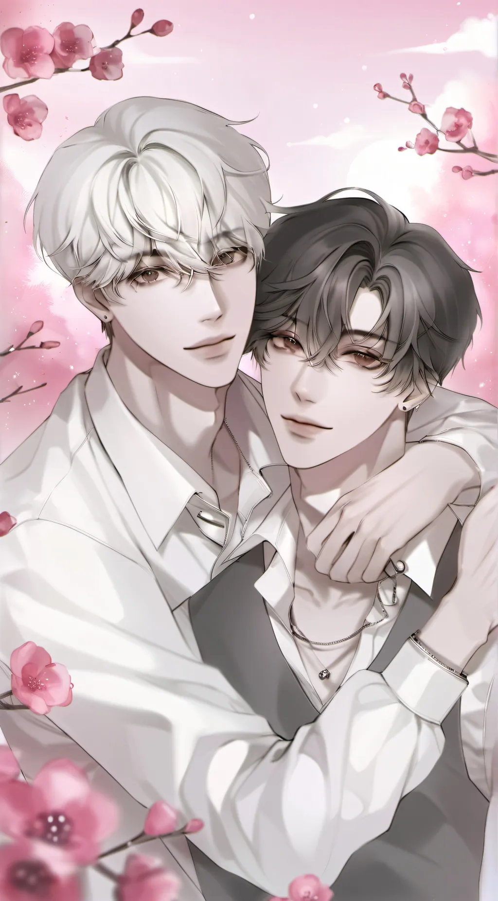 ai character: You're boyfriends  background