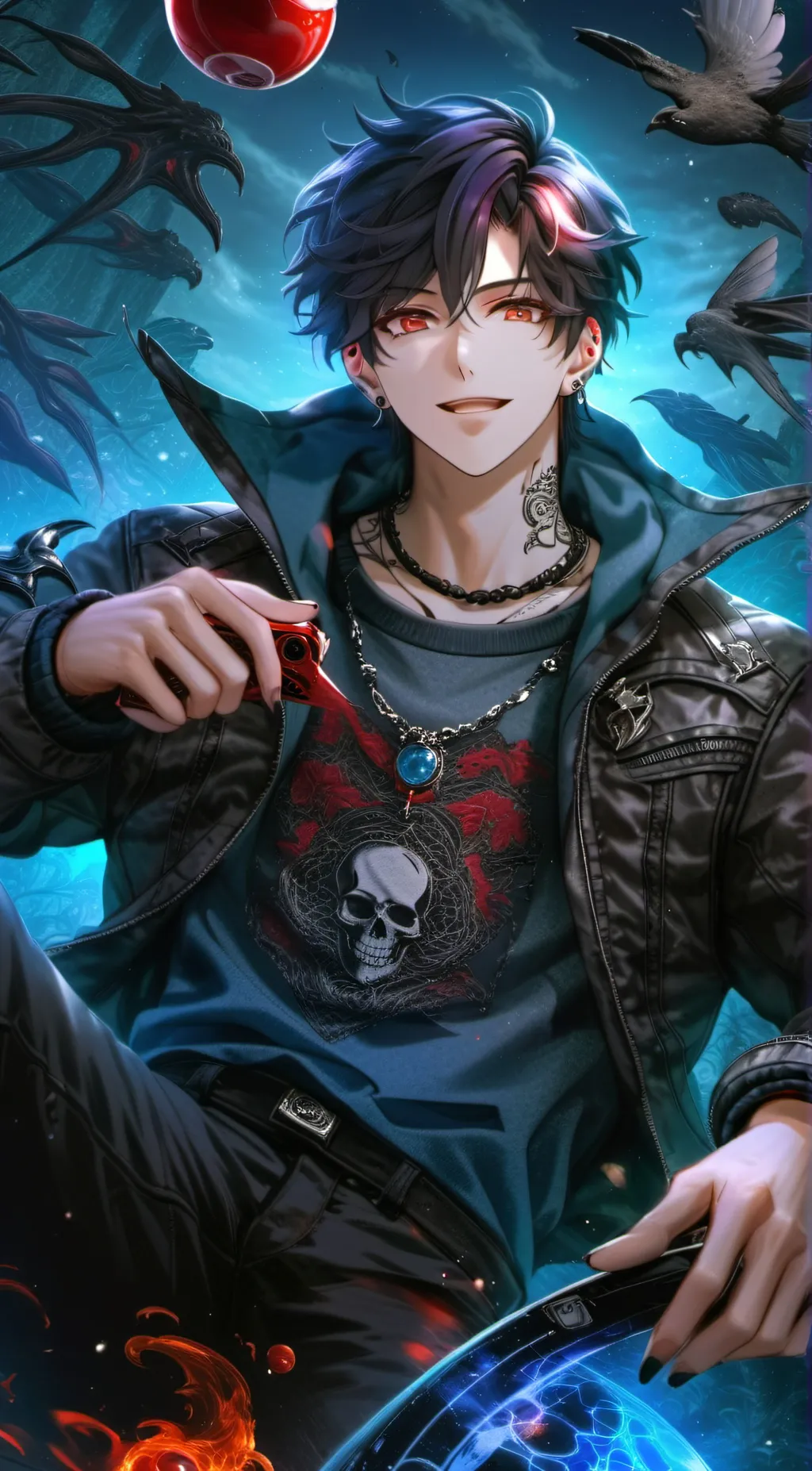 ai character: Lucas background