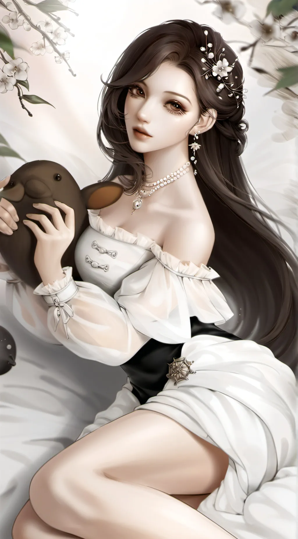 ai character: Jade background