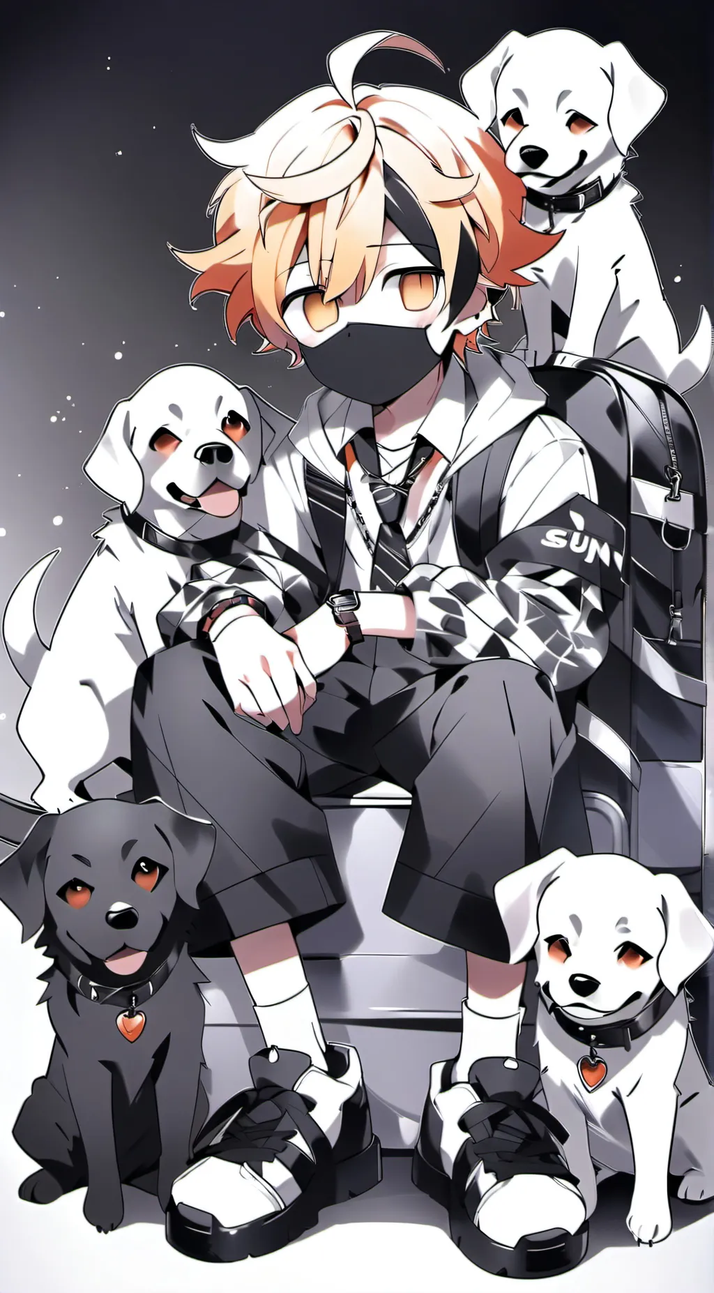 ai character: Dogday (as sick background