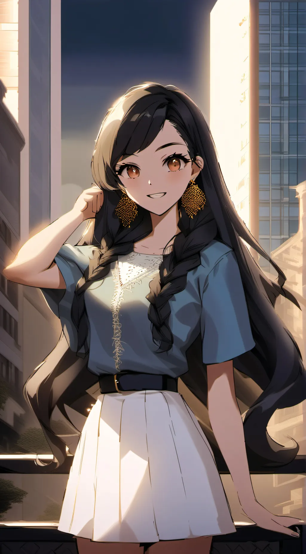 ai character: tiffany background