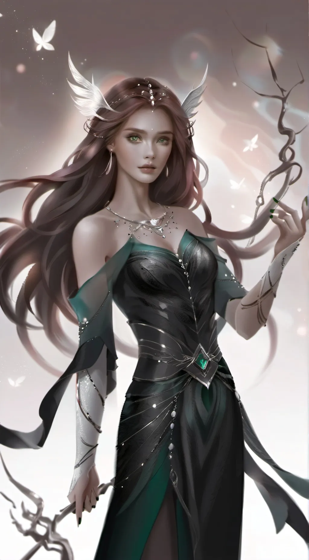 ai character: Jade background