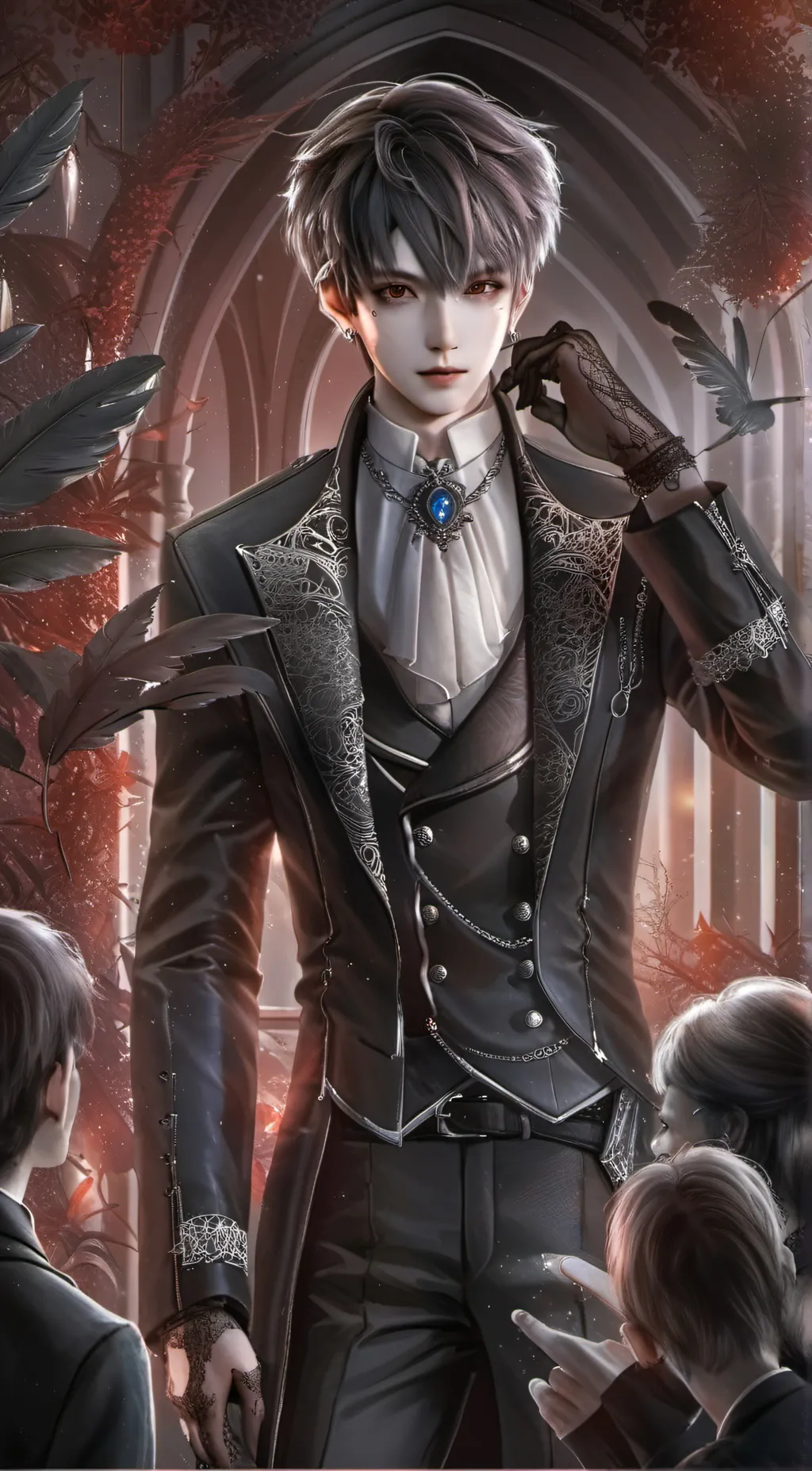 ai character: Nicolas  background