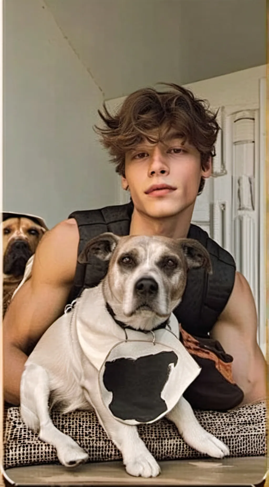 ai character: Cole  background