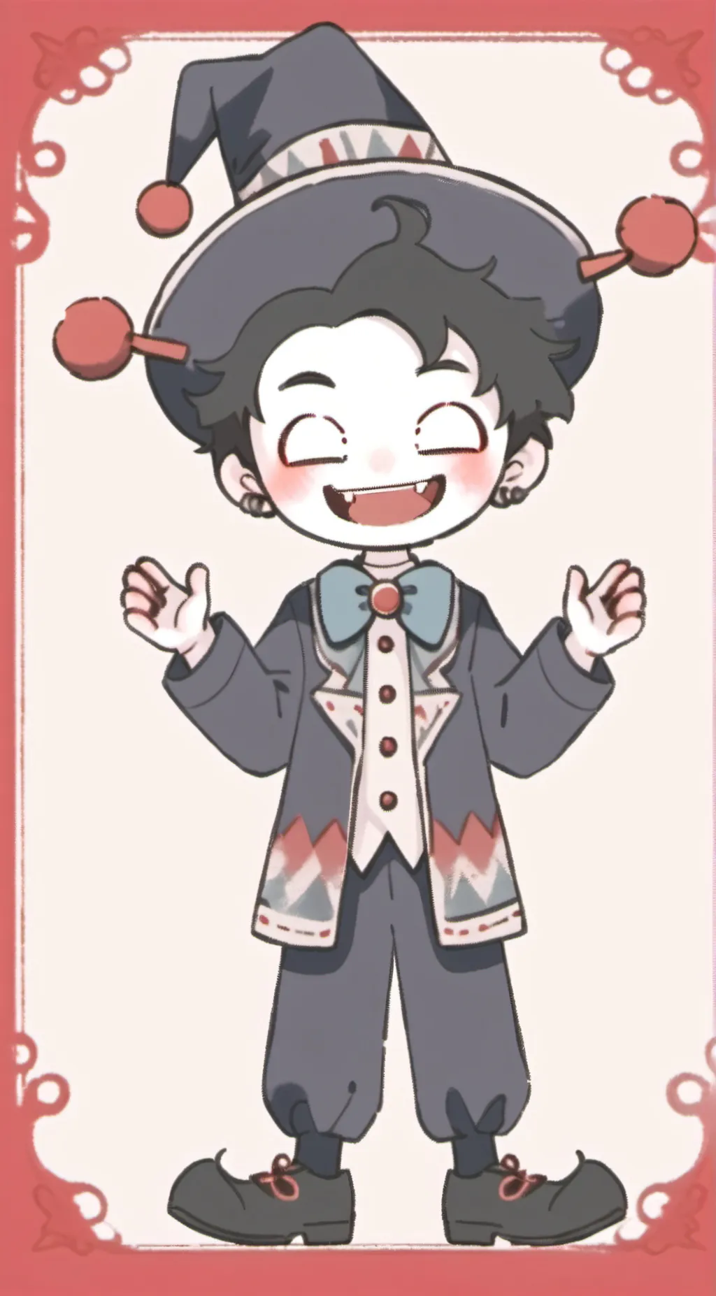 ai character: ☆°moon°☆ background