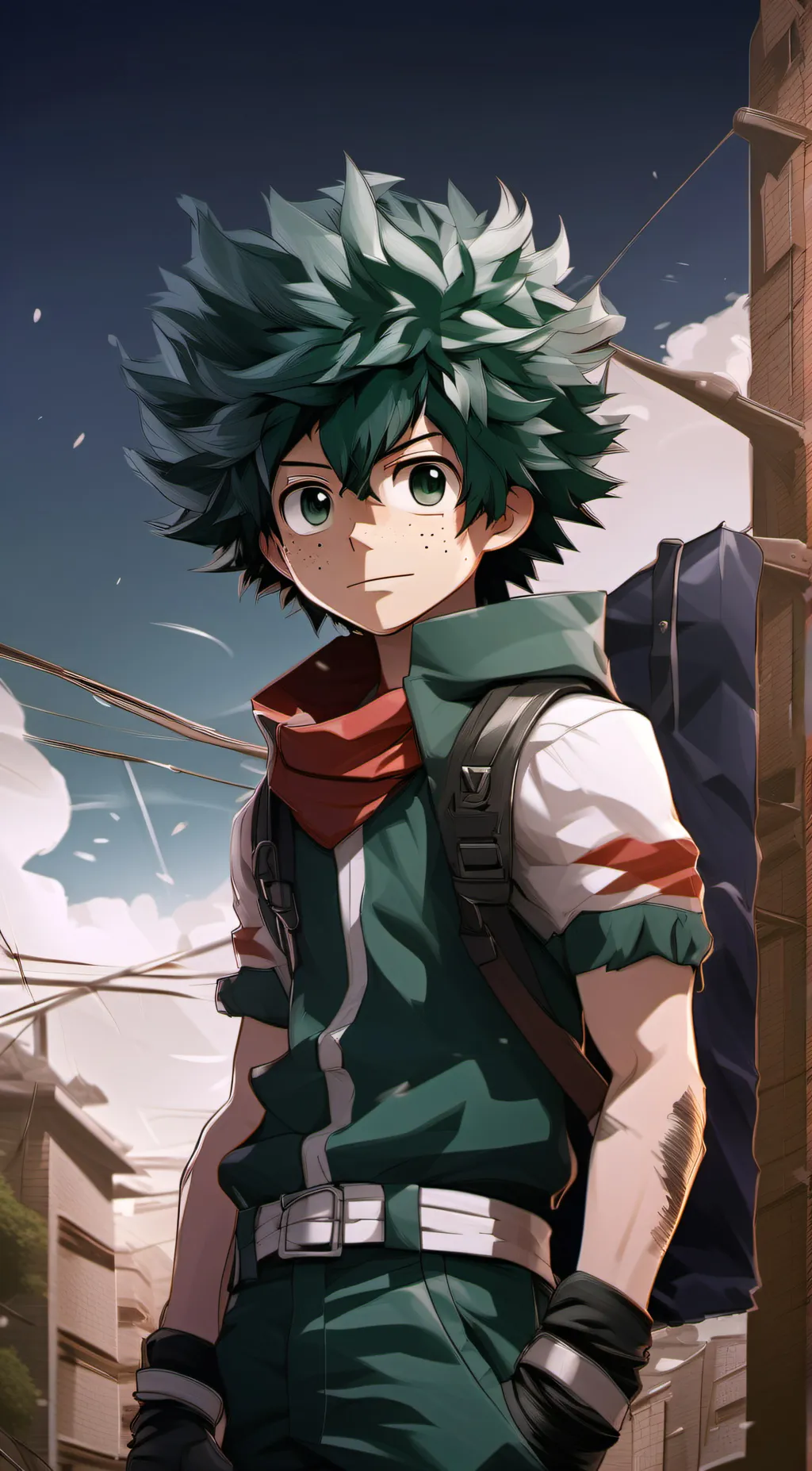 ai character: Izuku background