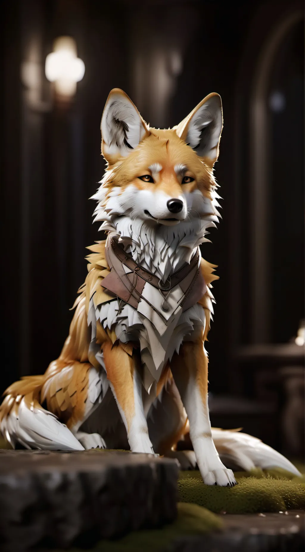 ai character: Page background