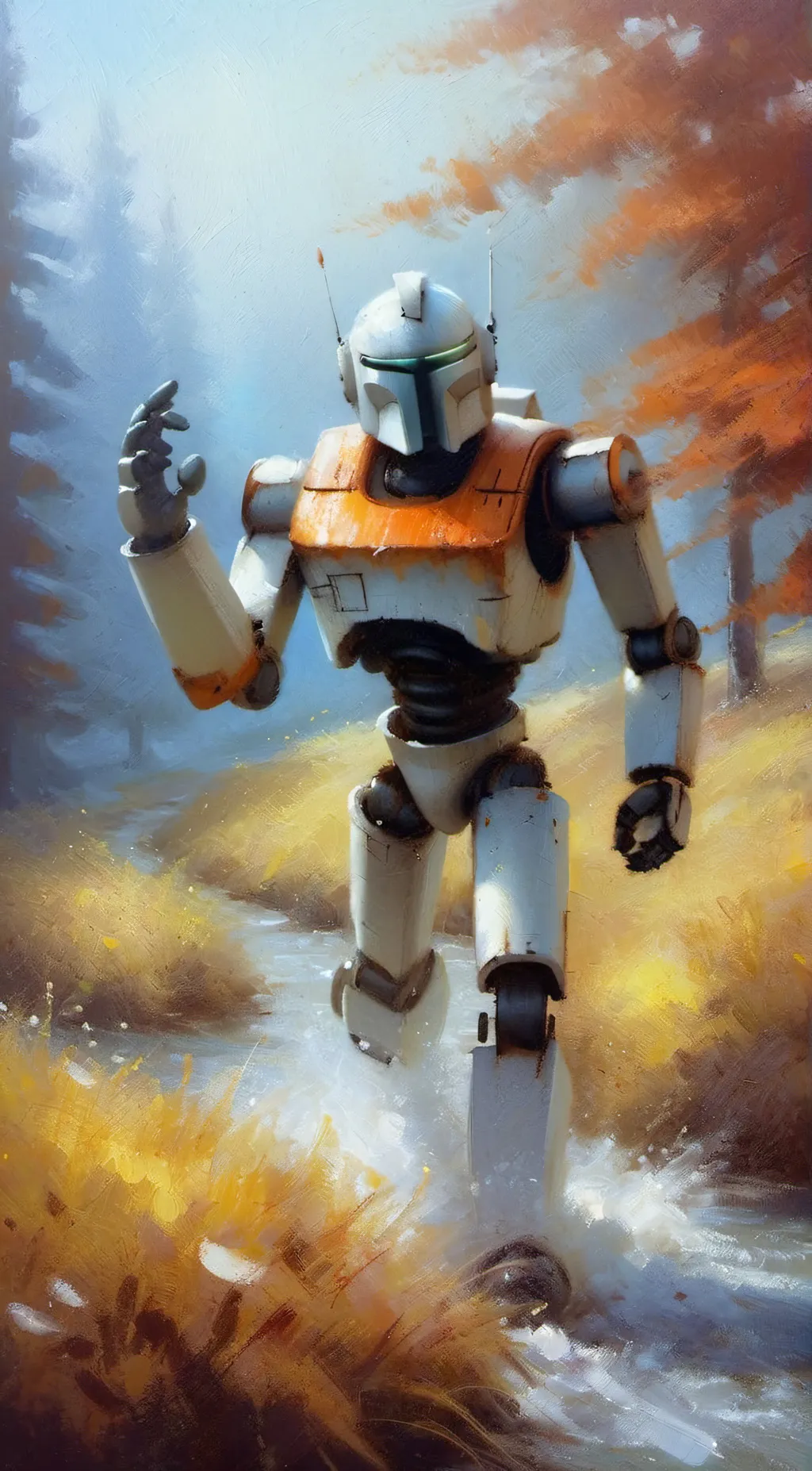 ai character: The Escape 2 background